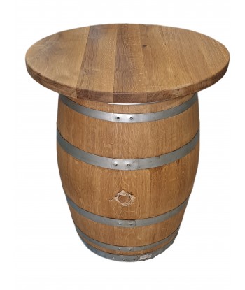 Stůl z dubového sudu |     Ø  desky 80cm | Rustic