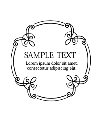 Barrel engraving - custom text | pattern 2