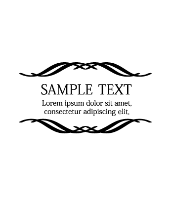 Barrel engraving - custom text | pattern 7