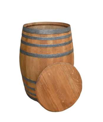 Wooden oak barrel for rainwater 600 L| Garden Rustic