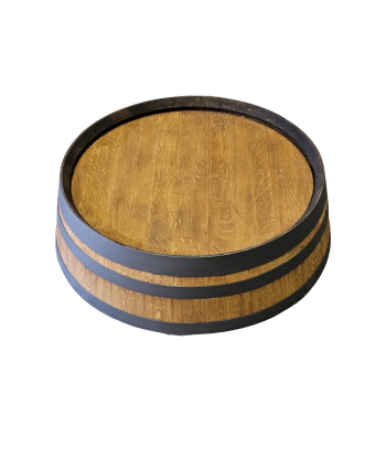 copy of WOODEN FLOWER POT FROM OAK BARREL | VOLUME 55L | RUSTIC