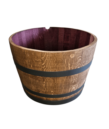 copy of Oak Barrel Wooden Planter | volume 110L |RUSTIC